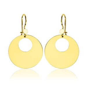 Złote Kolczyki Koła