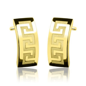 Złote Kolczyki Greckie