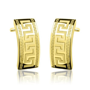 Złote Kolczyki Greckie